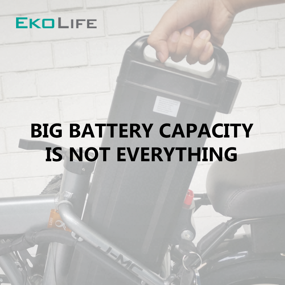 Big Battery Capacity Is Not Everything - Ebike Singapore | EkoLife