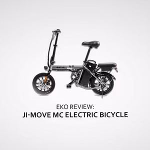 Eko Review: Ji-Move MC Electric Bicycle showcasing sleek design and modern electric bike features
