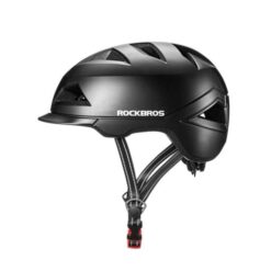 Rockbros TS-56 Bicycle Helmet with Visor - Black