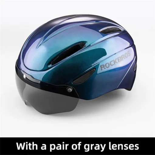 Rockbros WT-018S Bicycle Helmet - Aurora Blue