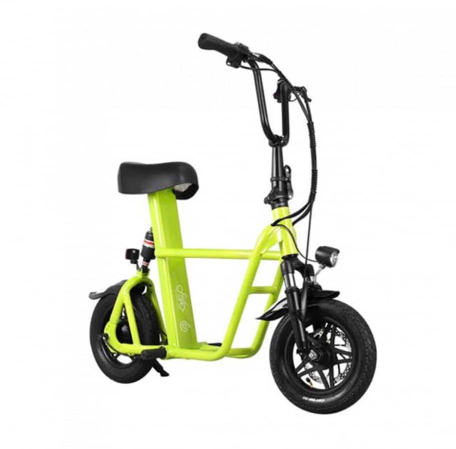 Fiido Q1S Electric Scooter - Green - Standard 10Ah (36V)