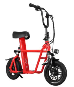 Fiido Q1S Electric Scooter - Red - Standard 10Ah (36V)