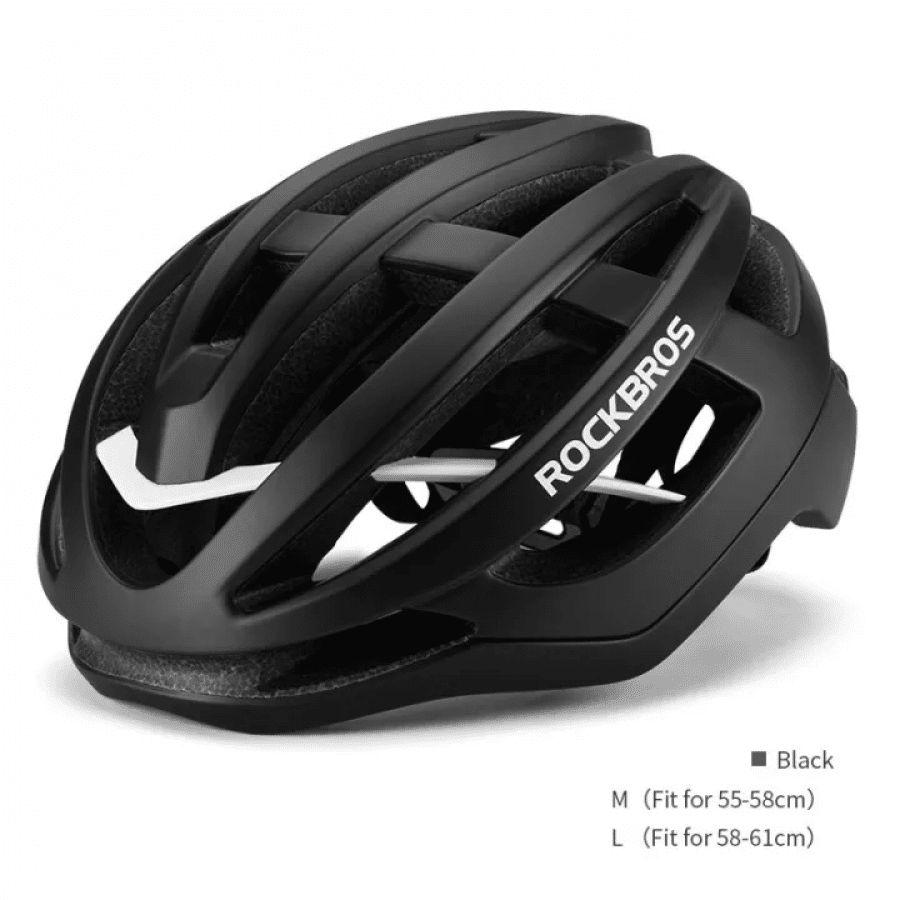 Rockbros HC-58 Bicycle Ebike Helmet - Black