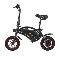 DYU D1 UL2272 Certified Electric Scooter with Rear Basket