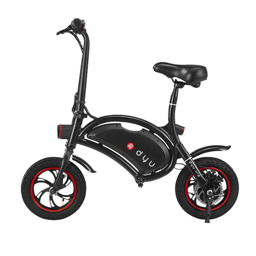 DYU D1 UL2272 Certified Electric Scooter with Rear Basket