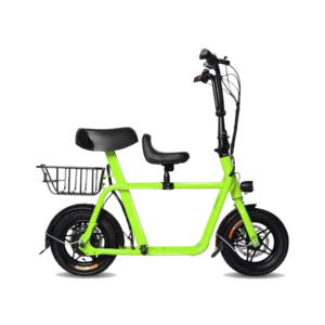 Fiido Q1 Electric Scooter - Green - Standard 10Ah (36V) - 12 Inch - 12 Inch