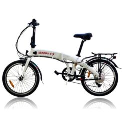 VeeBike F7 Foldable Electric Bicycle with External Battery