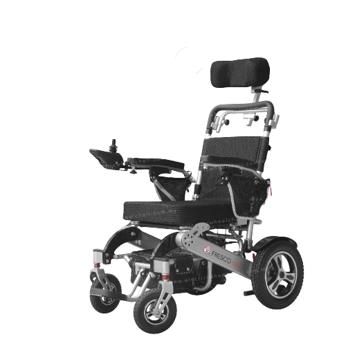 Fresco Auto Reclining Motorised Wireless Electric Wheelchair with Remote Control