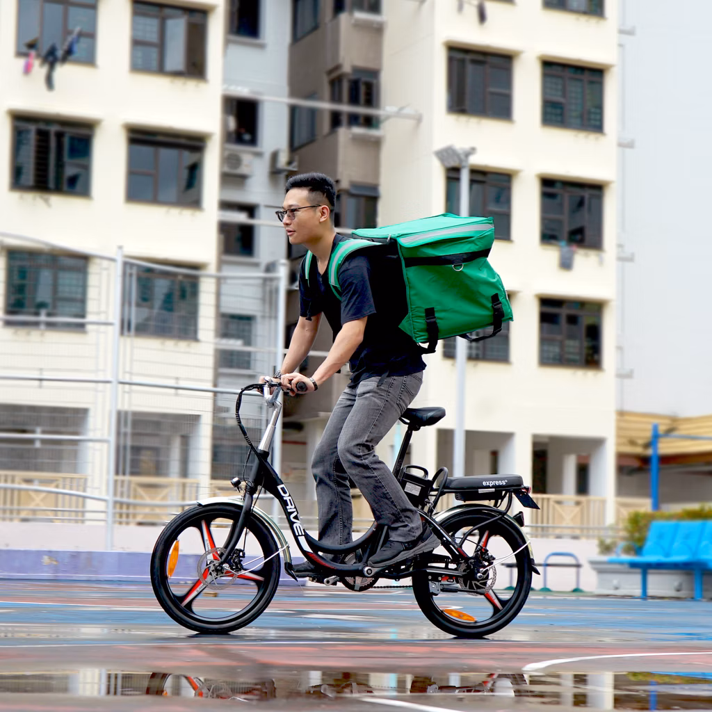 Drive plus ebike Delivery Rider