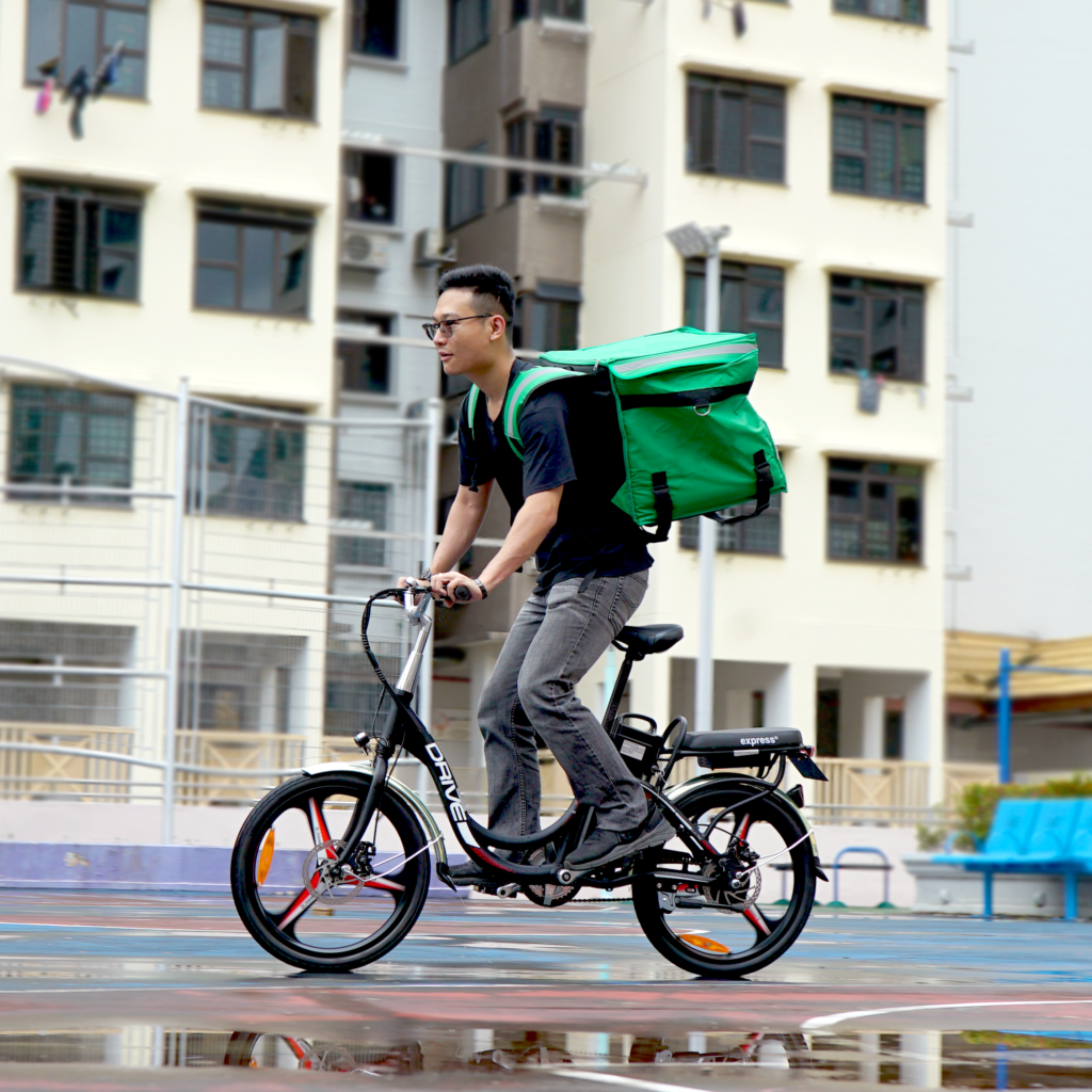 Drive plus ebike Delivery Rider