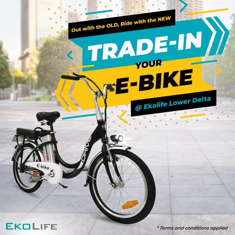 trade in electric bicycle