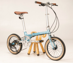 SnapCycle Mini Foldable Bicycle - 8 Speed