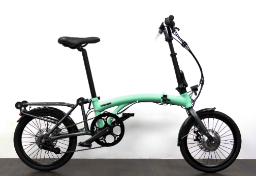 Alps S7DR 2023 Foldable Electric Bicycle - Samsung 6.8Ah (36V) - Satin Blue