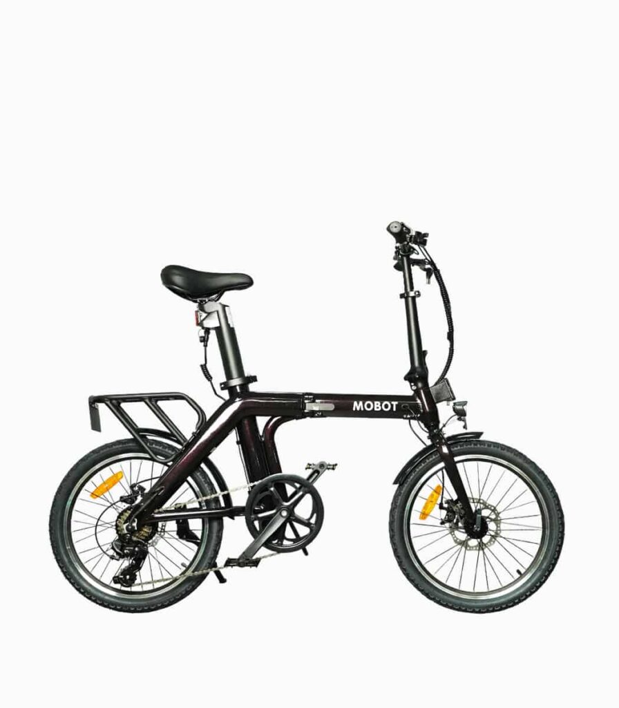 Mobot S3 Electric Bicycle - Standard 10.4Ah (36V) - Black Cherry Pearl