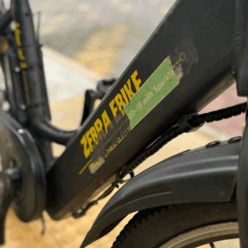 Used Zebra Electric Bicycle - Logo