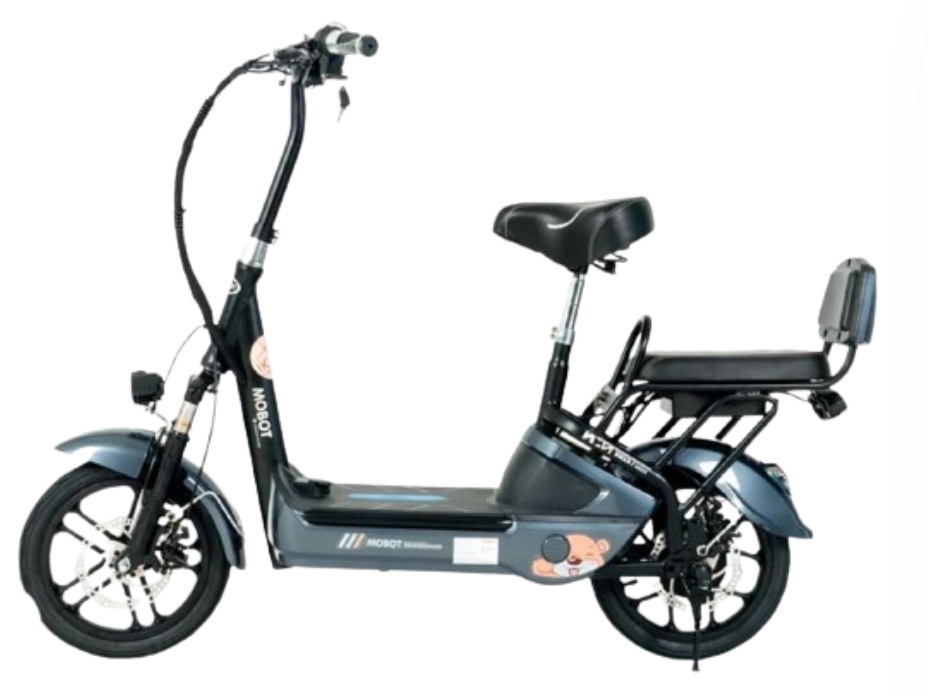 Mobot EV UL2272 Certified Electric Scooter - Standard 10Ah (48V) - Grey