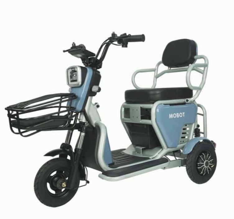 Mobot Fiidom X3 Wheels Mobility Scooter - Standard 20Ah (48V) - Blue