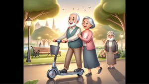 Electric Scooter For elderly