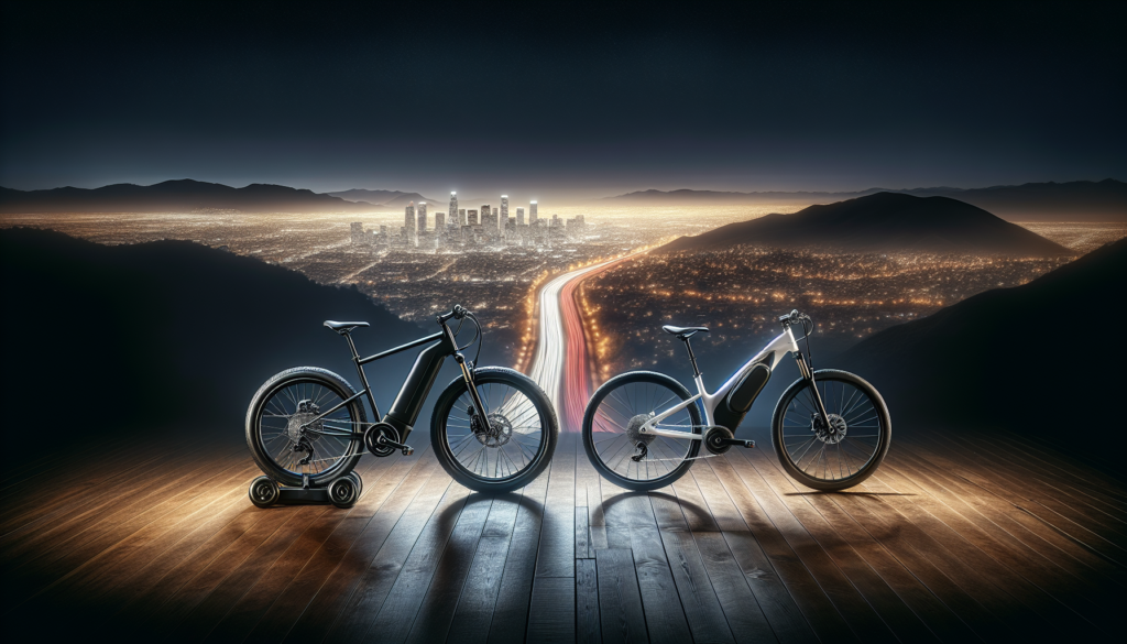 Comparing eBikes to traditional bicycles