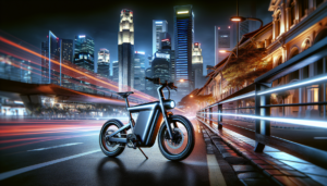 Jimove MC Pro Ebike in Singapore's Urban Environment