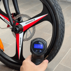 Portable Electric Air Pump, High Pressure For Ebike Electric Scooter - On Wheel