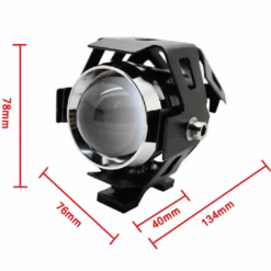 Angel/Devil Eye LED Spotlight, 12V-80V - light measurements
