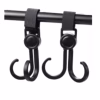 Universal Hook heavy-duty suspension hook for strollers and bags securely holding multiple items with ease