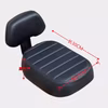 Electric Scooter Rear Seat with Backrest, 21 x 30cm, designed for enhanced comfort and support