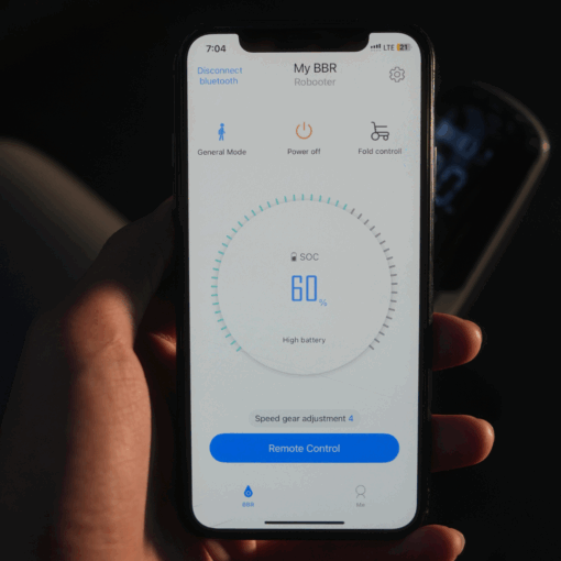 eDegree EW12 Singapore smartest electric wheelchair - App