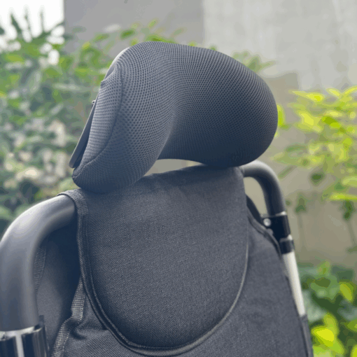 eDegree EW7 Auto Reclinable Electric Wheelchair - Headrest