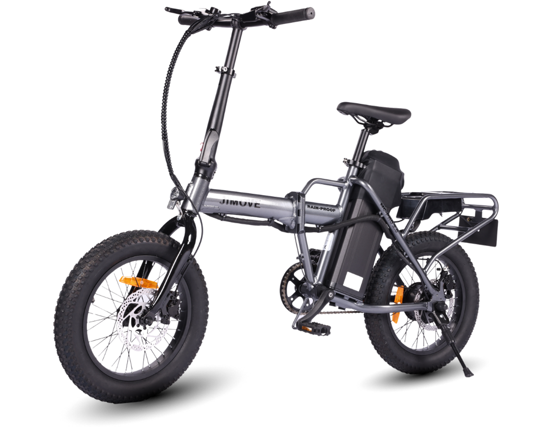 Jimove MC Pro 2 Shadow e-bike in sleek black finish, showcasing modern design.