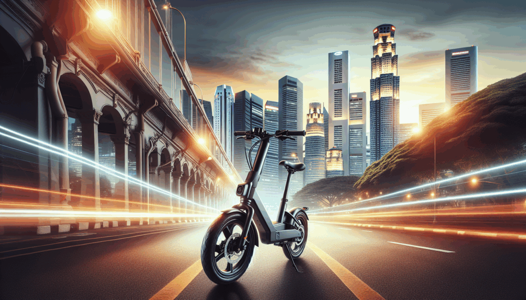 Jimove MC Pro ebike, urban commuting Singapore